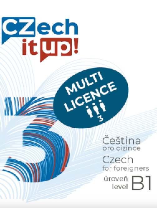 Czech it UP! B1 (učebnice + cvičebnice) - 3 licence