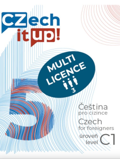 Czech it UP! C1 (učebnice + cvičebnice) - 3 licence